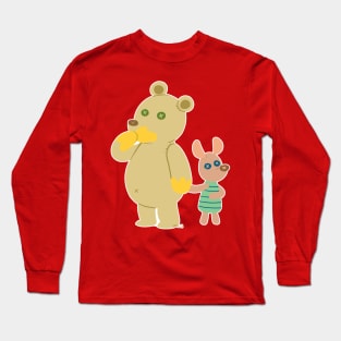 Bear and Pig Long Sleeve T-Shirt